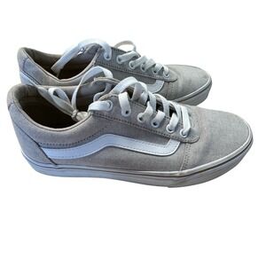 Vans Ward Low-Top Sneakers Women's Size 9 Beige Casual Canvas‎ Shoes